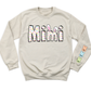 Custom Rabbit Mimi Sweatshirt with Kid's Name on Sleeve