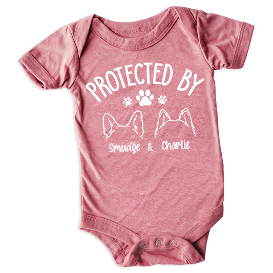 Protected by Dog Onesie