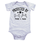 Baby Onesie Protected By Dog