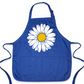 Floral Kitchen Apron with Daisy Print – Stylish Chef & Baking Apron for Women