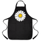 Floral Kitchen Apron with Daisy Print – Stylish Chef & Baking Apron for Women
