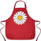Floral Kitchen Apron with Daisy Print – Stylish Chef & Baking Apron for Women