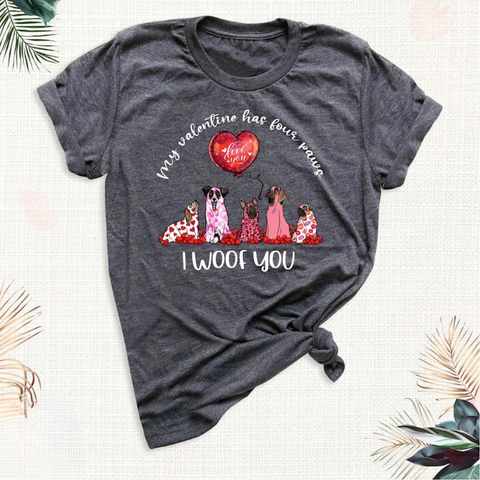 Valentine's Day Dog Lover Shirt