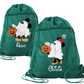 Custom Disney Halloween Drawstring Bag – Kids Mickey & Minnie Trick-or-Treat Cinch Backpack