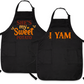 Halloween Couple Aprons – She’s My Sweet Potato & I Yam | Funny Thanksgiving His & Her Matching Aprons for Fall Baking or Gifts