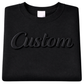 Custom Embossed Puff Print Sweatshirt – 3D Raised Text Sweater