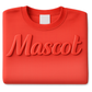 Custom Team Name Embossed Puff Sweatshirt – 3D Raised Text Mascot Sweater