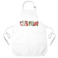 Custom Name Funny Christmas Apron – Personalized Family Kitchen Apron Gift