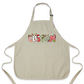 Custom Name Funny Christmas Apron – Personalized Family Kitchen Apron Gift