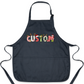 Custom Name Funny Christmas Apron – Personalized Family Kitchen Apron Gift