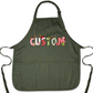Custom Name Funny Christmas Apron – Personalized Family Kitchen Apron Gift