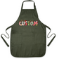 Custom Name Funny Christmas Apron – Personalized Family Kitchen Apron Gift
