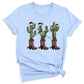 Christmas Cacti Shirt – Cowboy & Cowgirl Western Holiday Tee