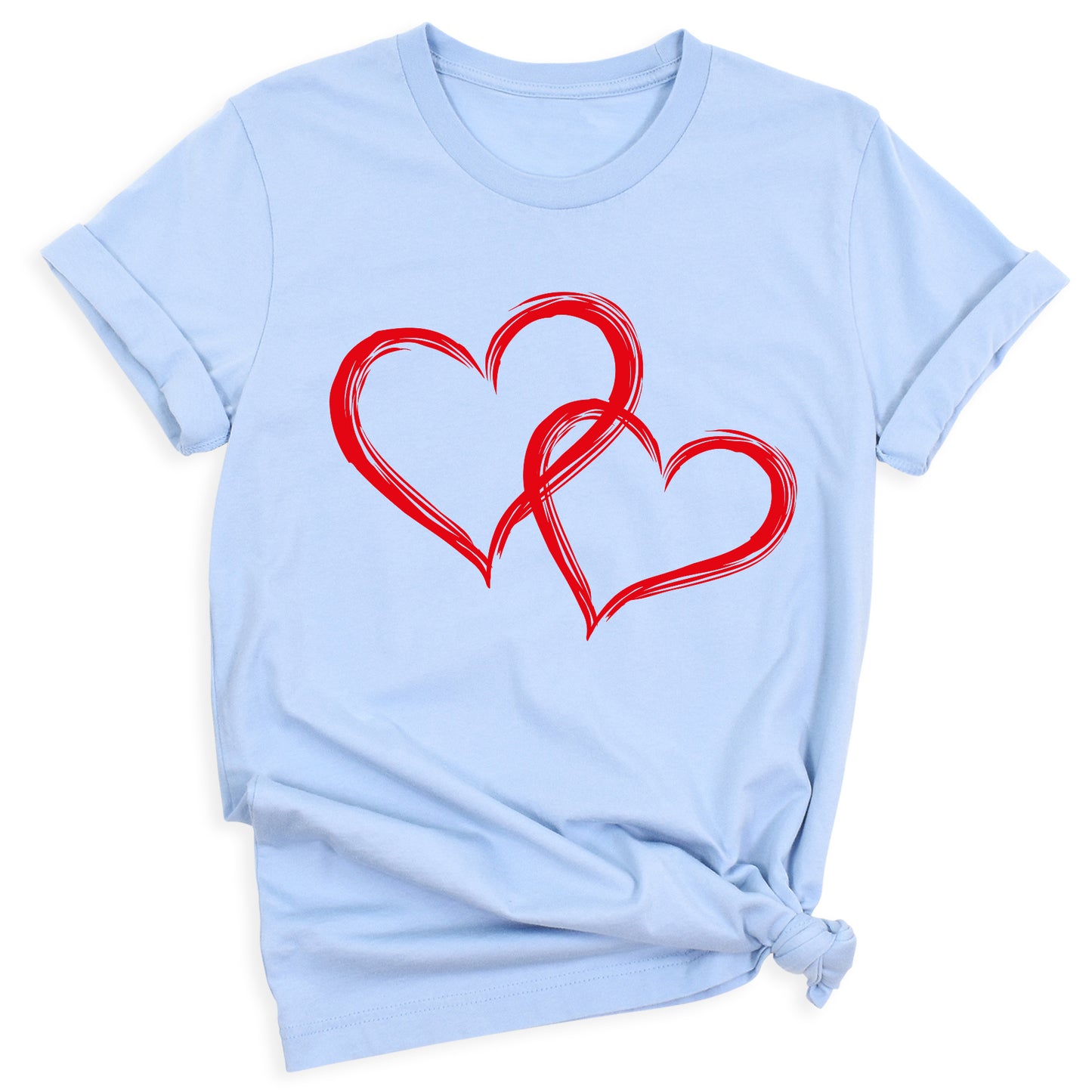 Valentine’s Day Heart Shirt – Retro Love Tee for Couples & Women