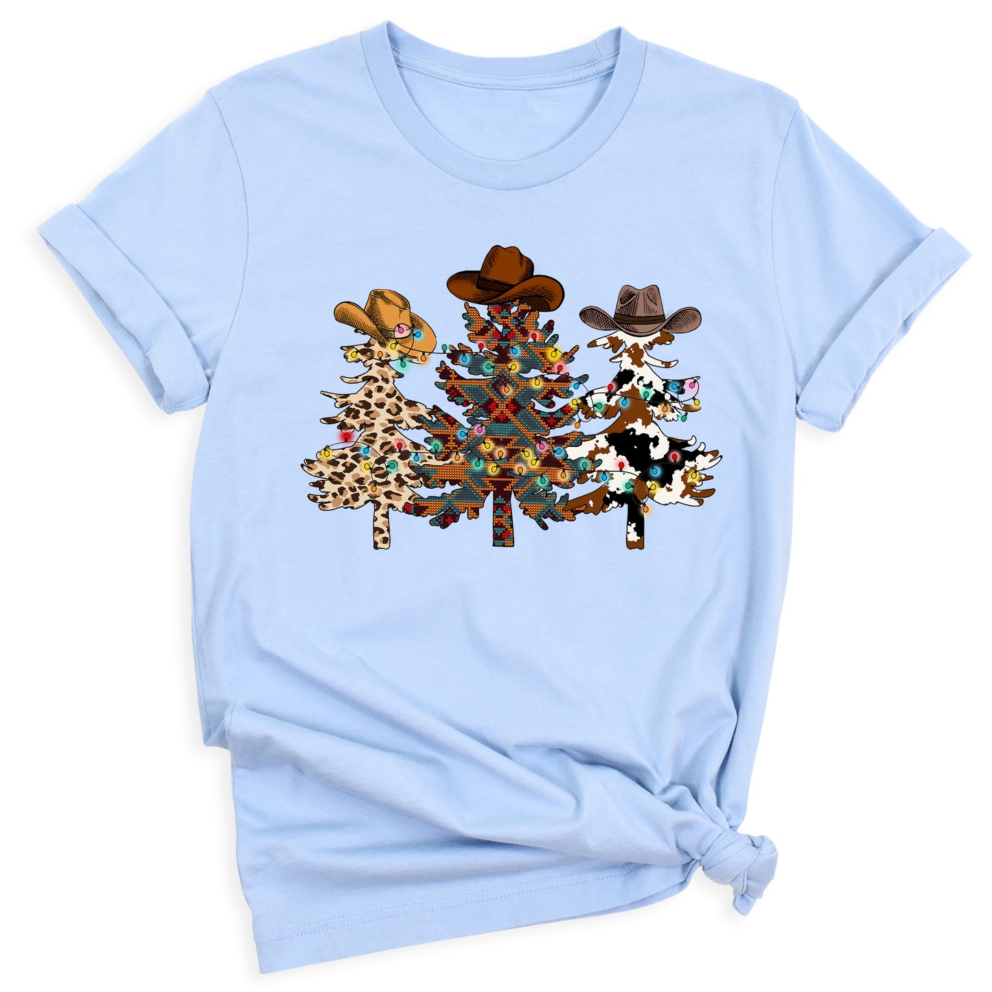 Christmas Cowboy Shirt – Western Santa Holiday Party Tee