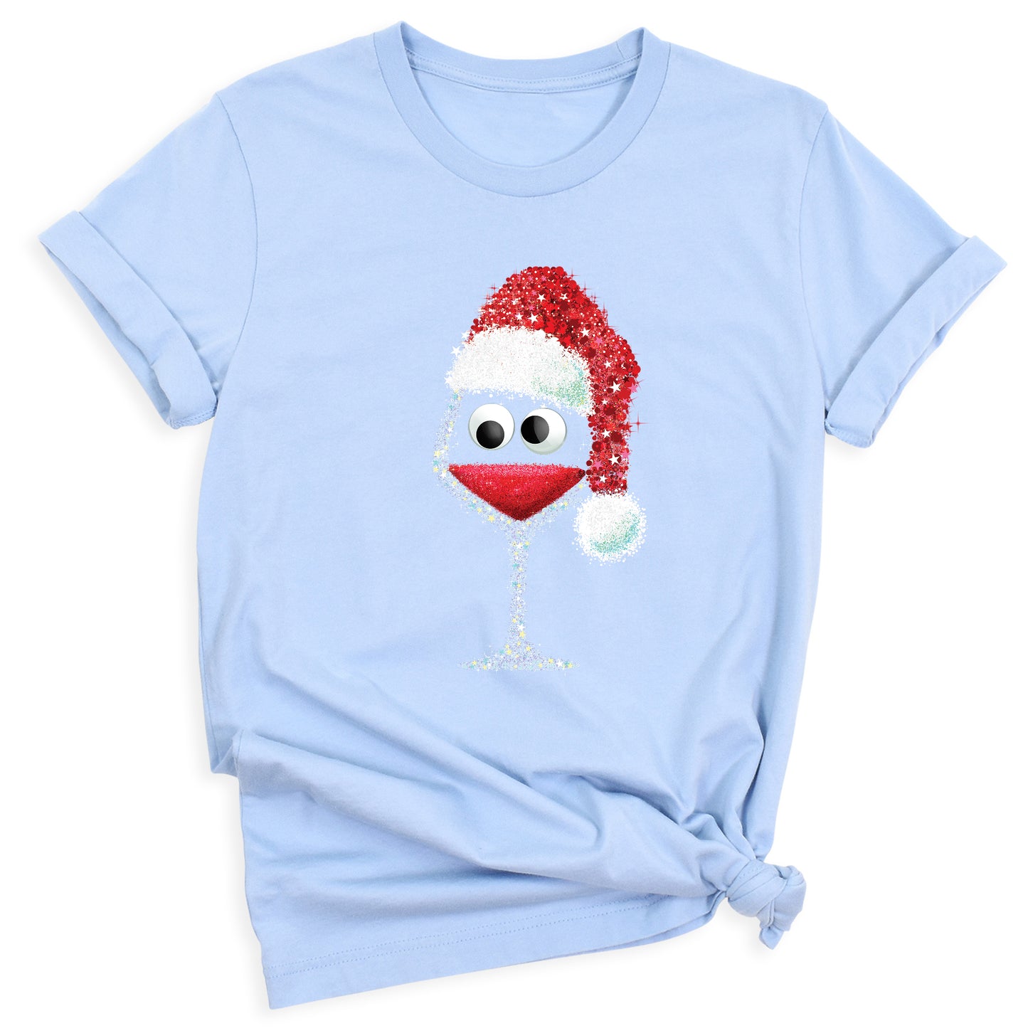 Funny Christmas Wine Shirt – Women’s Xmas Party Tee, Wine Lover Holiday Top, Drinking Holiday Shirt