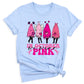 Breast Cancer Halloween Shirt – Pink Ghost Tee | Breast Cancer Awareness October Shirt