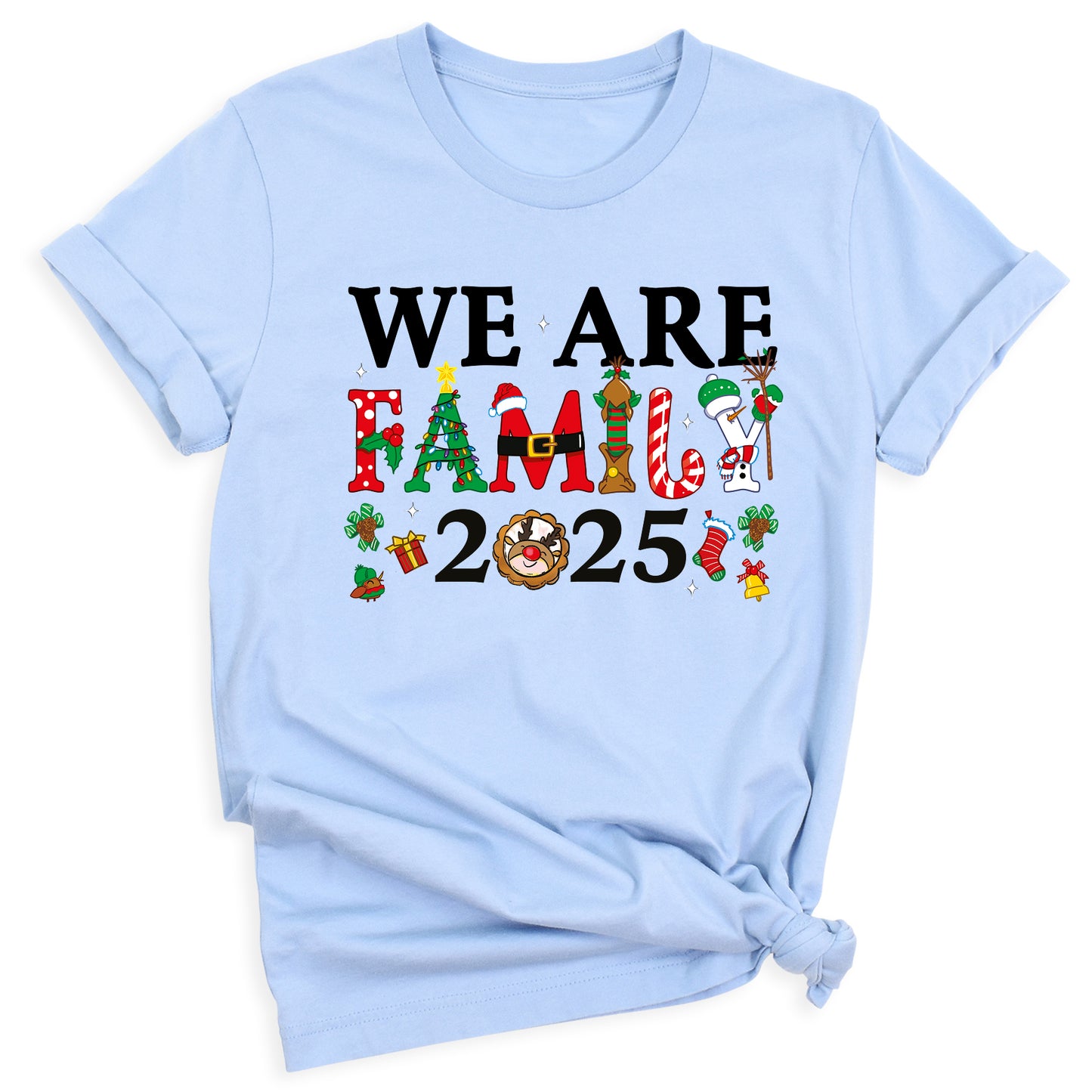 2025 Christmas Crew Shirt – Family Matching Holiday Party Tee