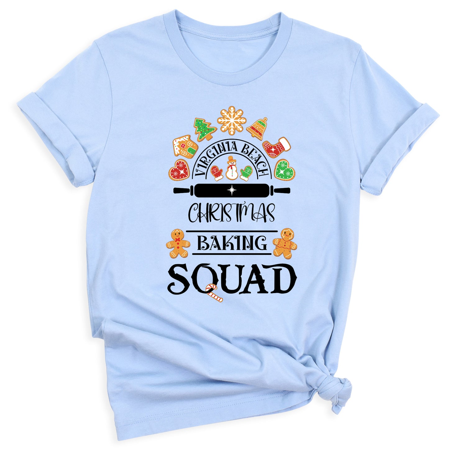 Christmas Cookie Baking Squad Shirt – Festive Holiday Baker Tee, Cookie Crew Family Matching Shirt, Custom Christmas Baking Gift T-Shirt