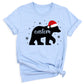Matching Family Bear Christmas Shirts – Custom Holiday Bear Tees for Mom, Dad & Kids | Personalized Xmas Family Outfits