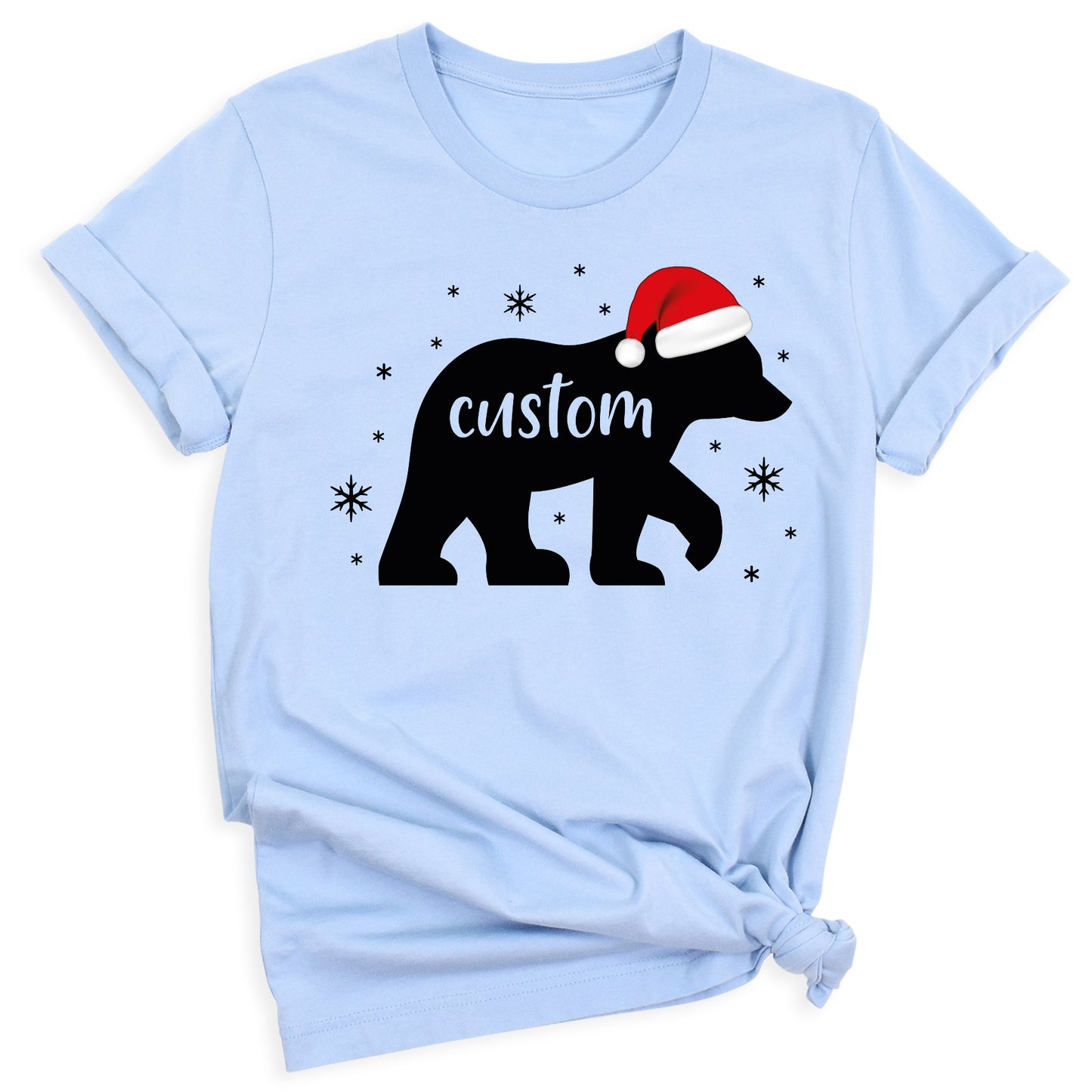 Matching Family Bear Christmas Shirts – Custom Holiday Bear Tees for Mom, Dad & Kids | Personalized Xmas Family Outfits