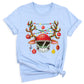 Football Christmas Shirt – Sports Xmas Lights Tee for Game Day