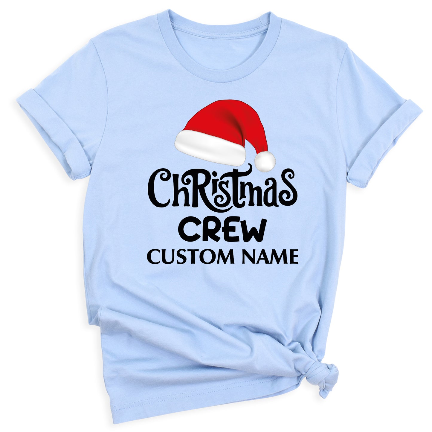 Custom Christmas Crew 2025 Shirt – Matching Family Holiday Tee, Personalized Christmas Shirts