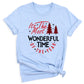 Christmas Vacation T-Shirt – It’s the Most Wonderful Time of the Year Vintage Holiday Tee, Matching Family Winter Travel Shirt
