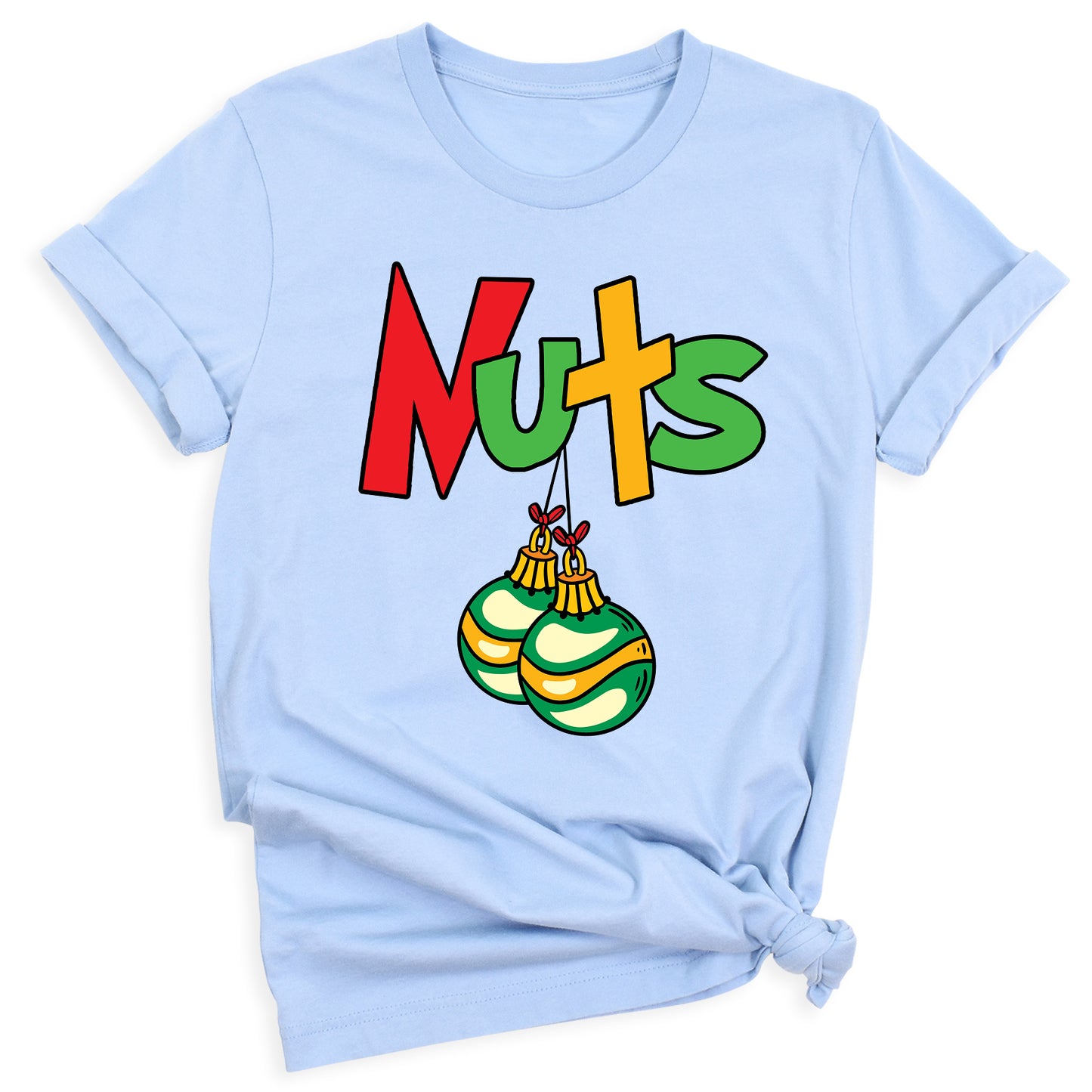 Christmas Chest Nuts Couple Shirts – Funny Matching Holiday Tees for Men & Women, Sarcastic Xmas Party Outfit, Boyfriend Girlfriend Gift