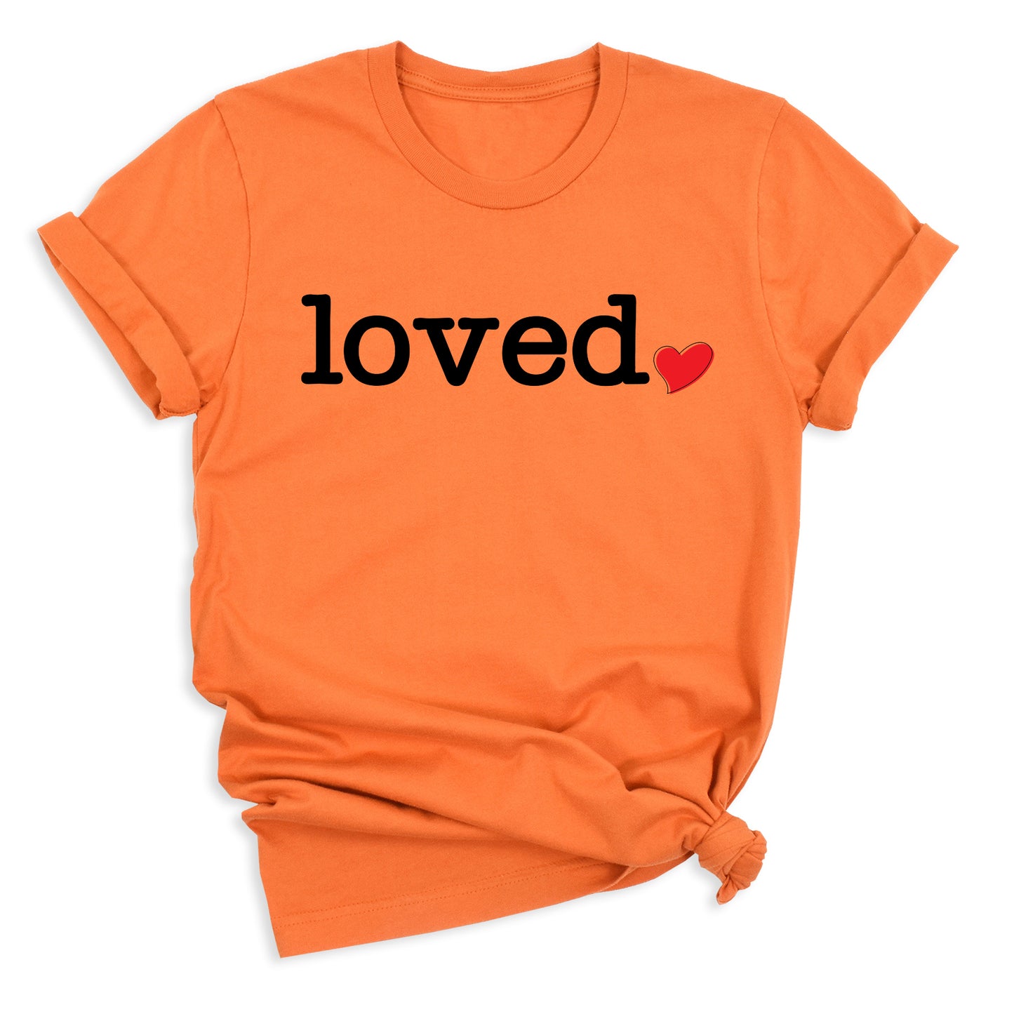Loved Shirt for Women | You Are Loved Cute Heart Valentine T-Shirt