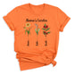 Personalized Birth Month Flower Mom Shirt – Custom Mama’s Garden Tee with Kids Names