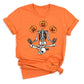 Funny Skeleton Yoga Halloween Shirt – Spooky Season Pumpkin Tee