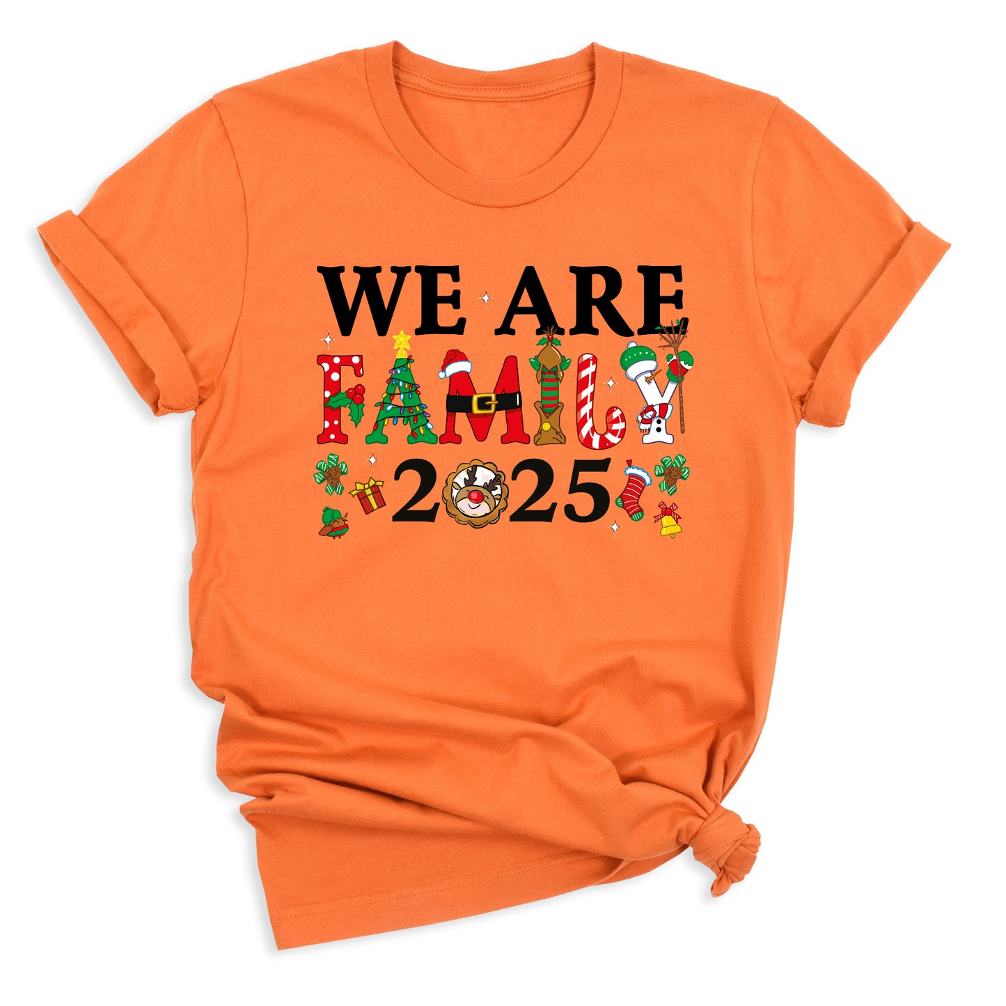 2025 Christmas Crew Shirt – Family Matching Holiday Party Tee
