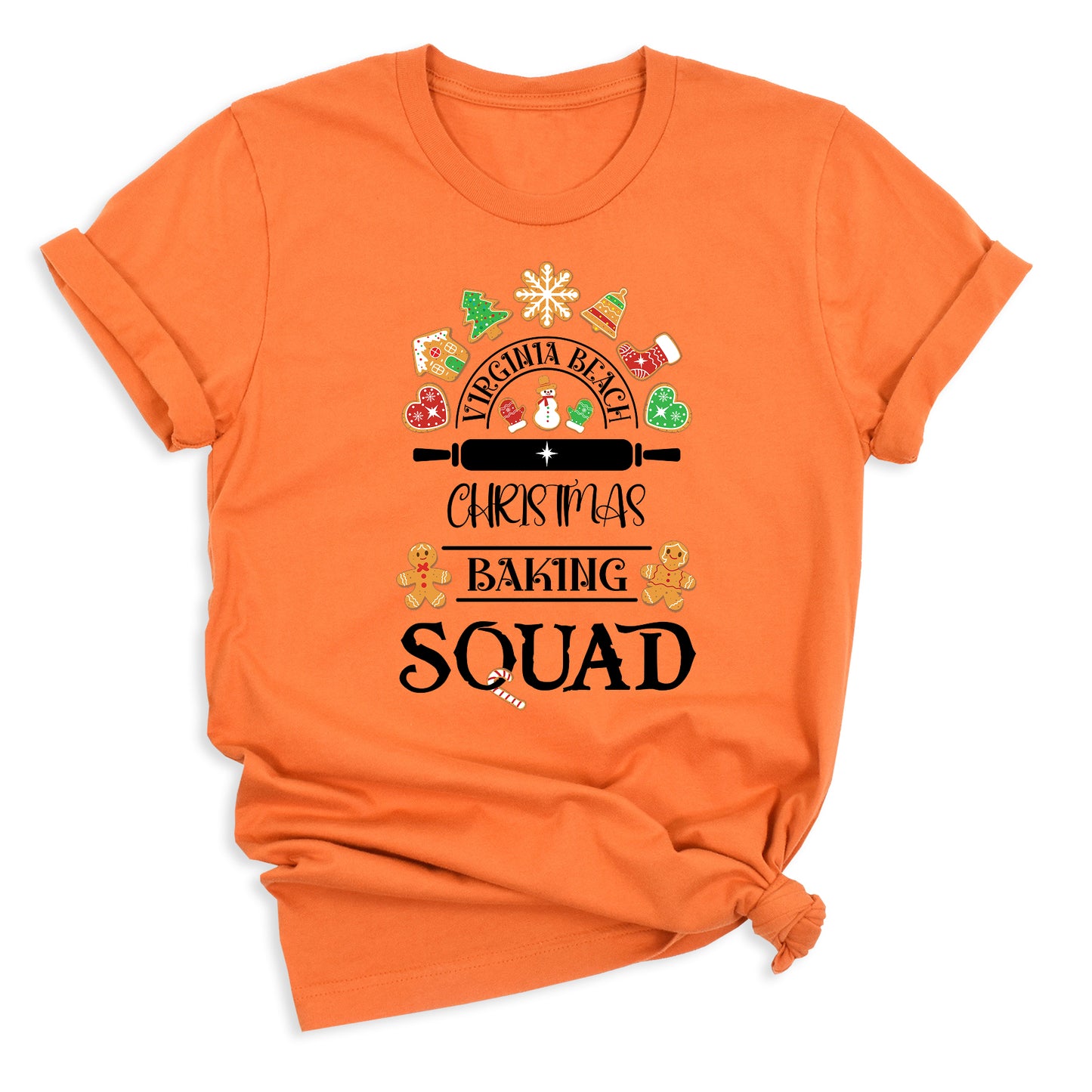 Christmas Cookie Baking Squad Shirt – Festive Holiday Baker Tee, Cookie Crew Family Matching Shirt, Custom Christmas Baking Gift T-Shirt