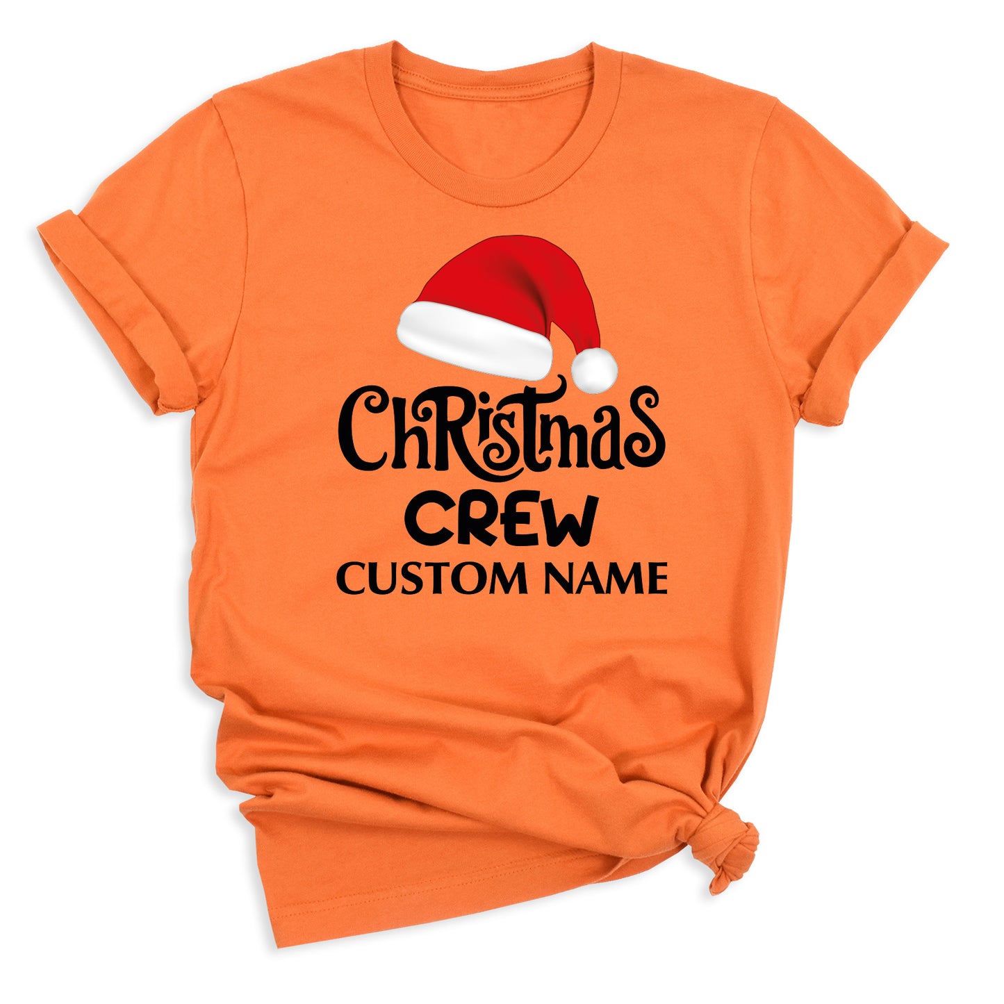Custom Christmas Crew 2025 Shirt – Matching Family Holiday Tee, Personalized Christmas Shirts