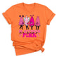 Breast Cancer Halloween Shirt – Pink Ghost Tee | Breast Cancer Awareness October Shirt