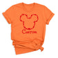 Custom Mickey Minnie Valentine Shirt – Disney Couple Matching Tee