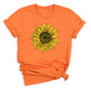Cute Sunflower Shirt – Flower Garden Graphic Tee for Women, Mother's Day Gift