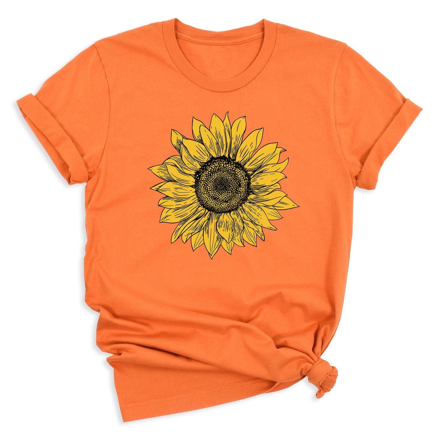 Cute Sunflower Shirt – Flower Garden Graphic Tee for Women, Mother's Day Gift