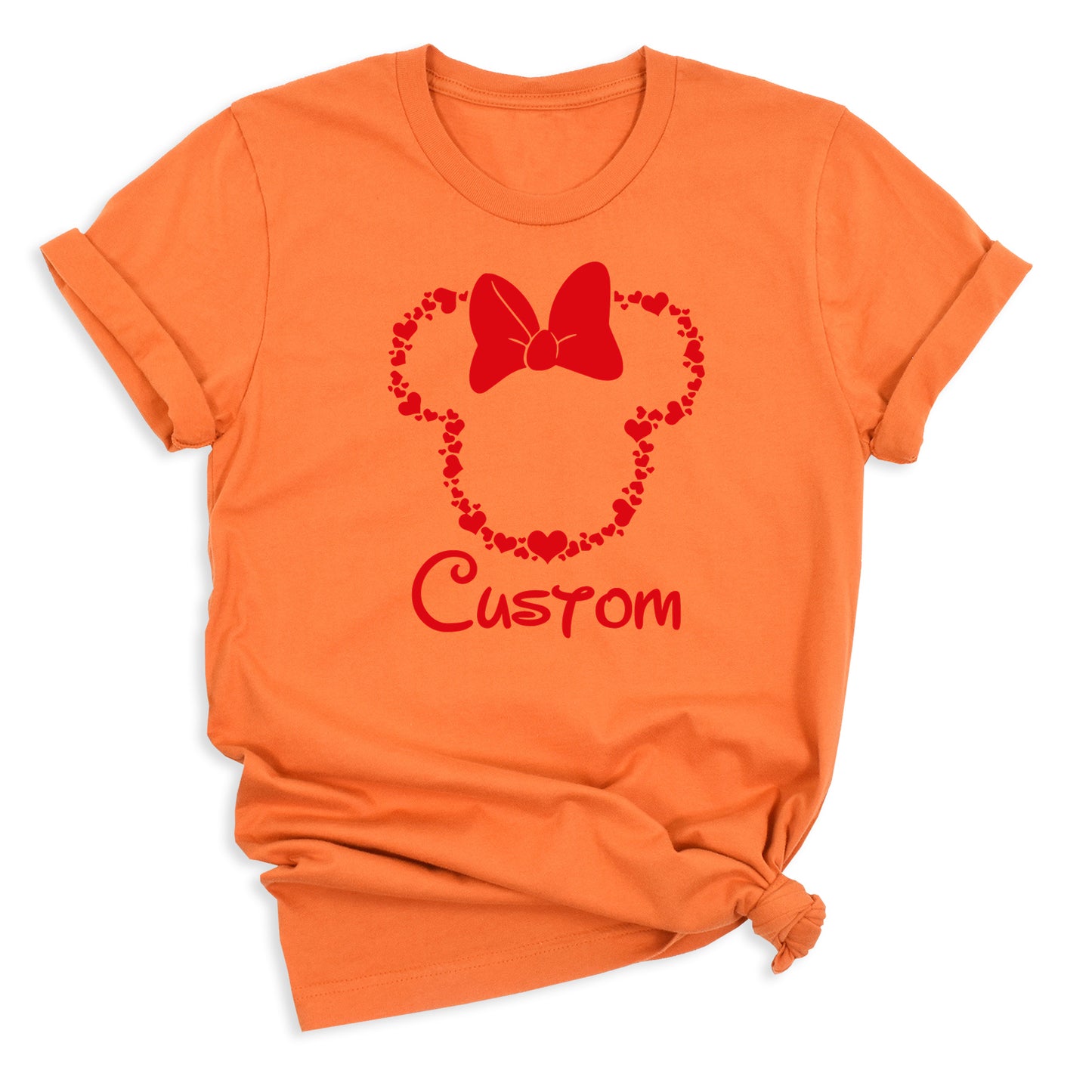 Custom Mickey Minnie Valentine Shirt – Disney Couple Matching Tee