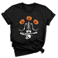 Funny Skeleton Yoga Halloween Shirt – Spooky Season Pumpkin Tee