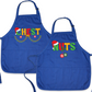 Christmas Chest Nuts Couple Aprons – Funny His & Hers Holiday Kitchen Aprons