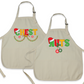 Christmas Chest Nuts Couple Aprons – Funny His & Hers Holiday Kitchen Aprons