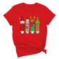Christmas Teacher Shirt – Teacher Pencil Tee, Santa Holiday Shirt, School Xmas Teacher Life Top for Women