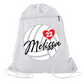 Personalized Volleyball Drawstring Bag – Custom Name Sport Bag for Girls, Volleyball Team Cinch Pack, Volleyball Player Gift Bag