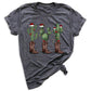 Christmas Cacti Shirt – Cowboy & Cowgirl Western Holiday Tee