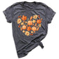 Thanksgiving Pumpkin Heart Shirt – Fall Harvest Graphic Tee