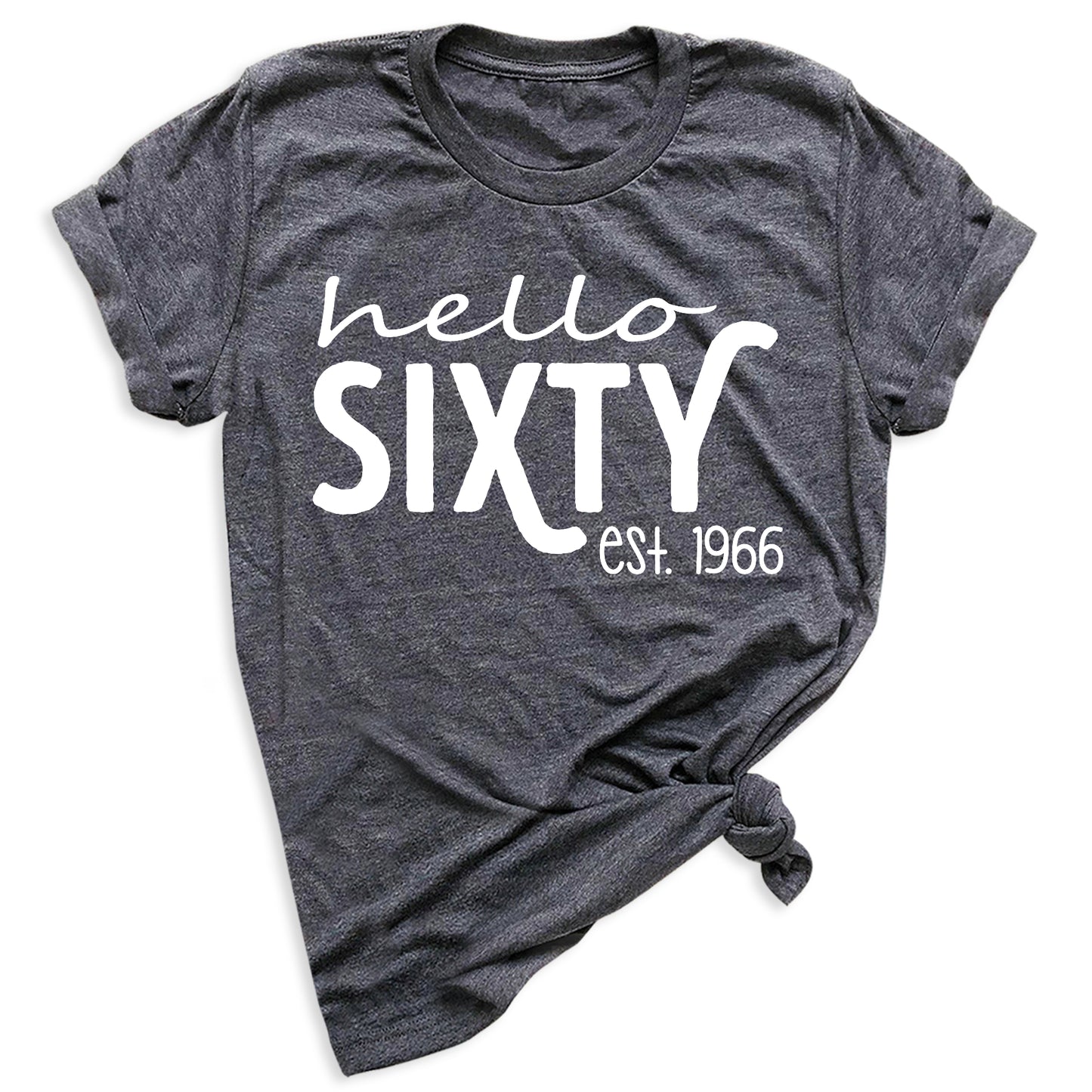 Hello Sixty Vintage 1966 Shirt – 60th Birthday Gift Tee