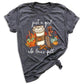 Just a Girl Who Loves Fall Shirt – Cute Pumpkin Autumn Vibes Tee
