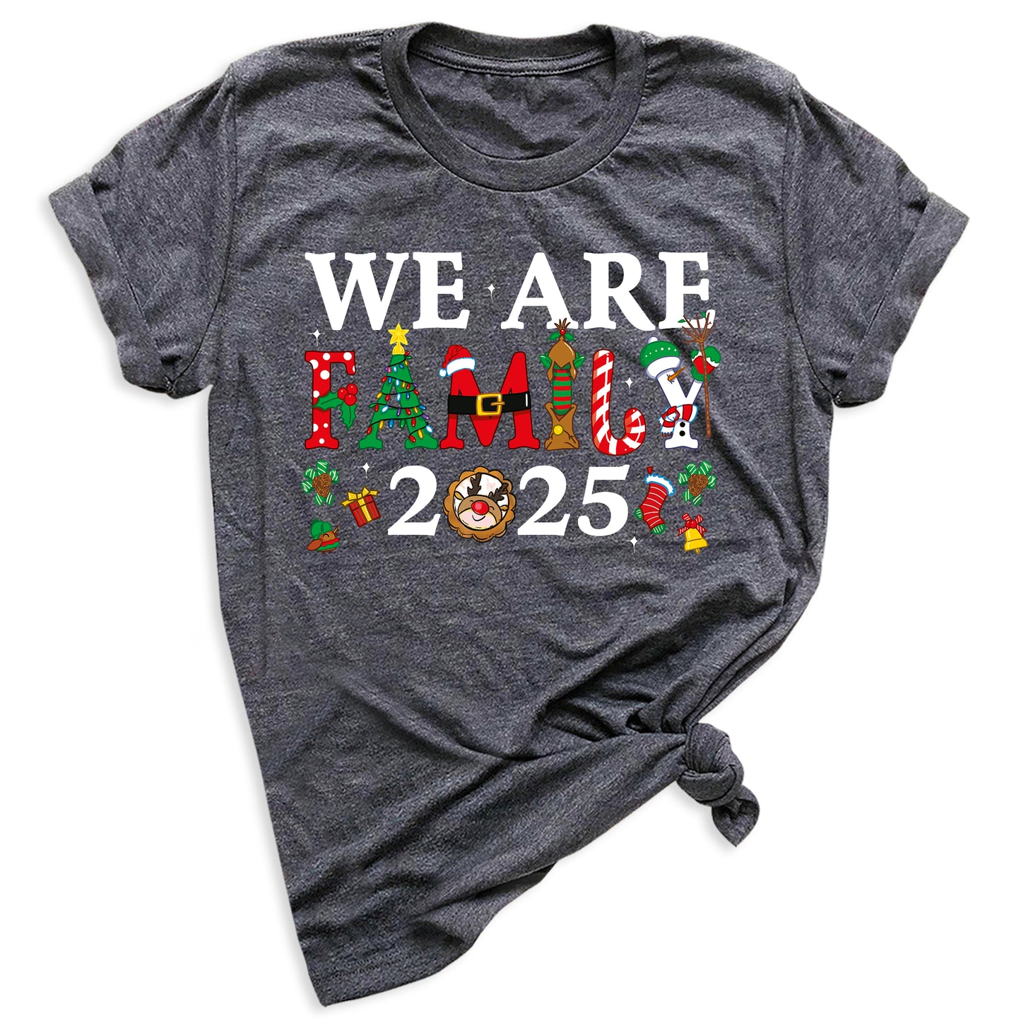 2025 Christmas Crew Shirt – Family Matching Holiday Party Tee